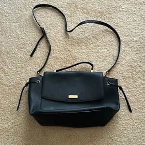 Black Leather Kate Spade Tote